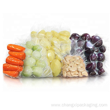 Plastic packing vacuum bag for dried fruit